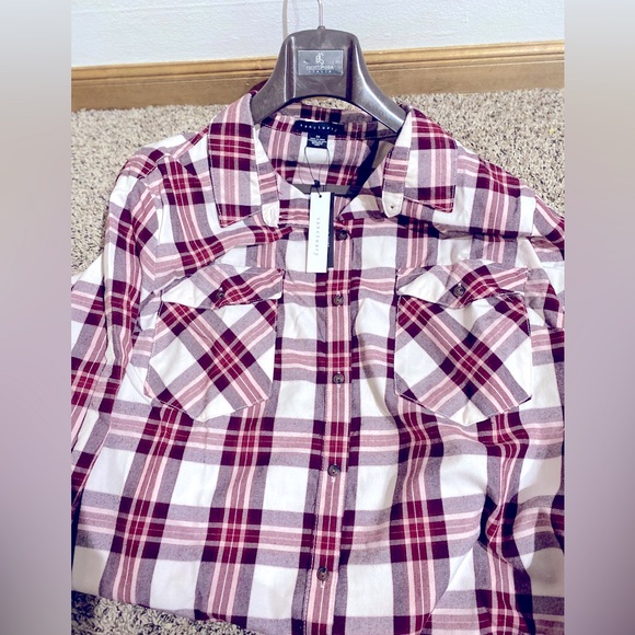 Sanctuary 2X Boyfriend Signature Shirt & oversized Fit - Picture 7 of 15